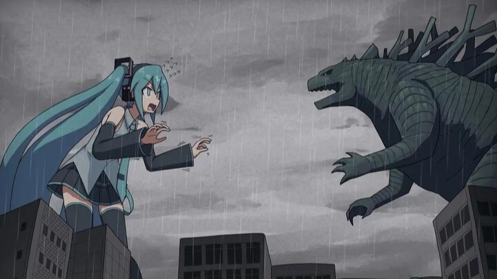 Princess Hatsune Miku vs. Godzilla