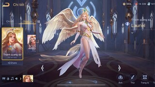 Liên Quân Mobile - Review Skin Lauriel Thánh Quang Sứ