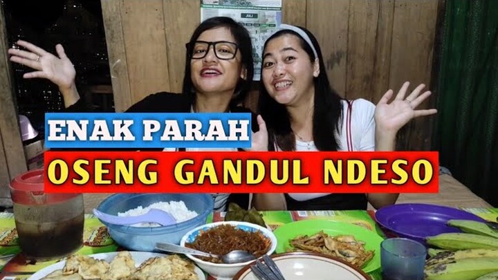 MAKAN DI RUMAH BU BAYAN // OSENG GANDUL NDESO ENAK PARAH / IKAN ASIN GORENG TEPUNG /MASAKAN KAMPUNG