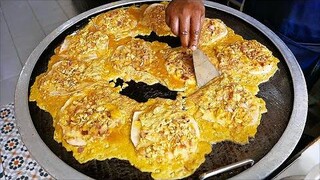 Malaysian Street Food - CHICKEN AND EGG PANCAKES Penang Malaysia