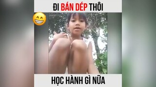 Học hành gì nữa đi bán dép thôi