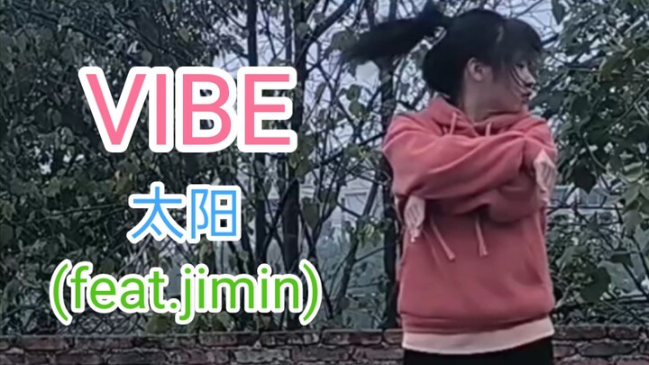 翻跳VIBE，有的地方别扭，看来该去舞室上上课了