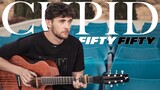 Cupid - FIFTY FIFTY - Fingerstyle Guitar Cover (피프티피프티)