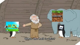 Mẹ : Sao không chơi minecraft ở nhà hả con ? *Minecraft ở nhà :