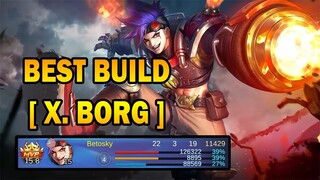 New X.Borg Best Build | Mobile Legends Bang Bang