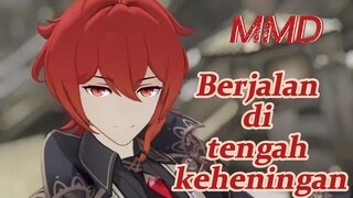 Berjalan di tengah keheningan