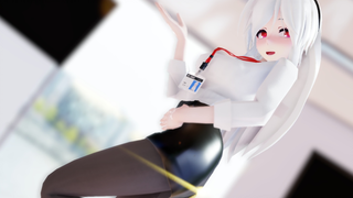 【MMD/制服Ⅱ】公司面试，顶得住的明天就来上班。万恶之源OL装弱音！girls~