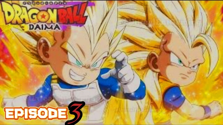 Dragon Ball Daima - Ep 3 (HD) New Revamped Character Battle Stand by 3 (DBZ Dokkan Battle).