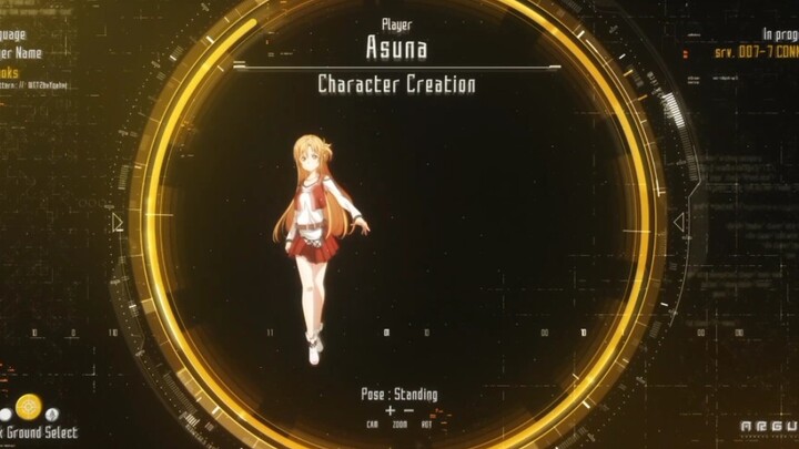 Tạo nhân vật: Asuna