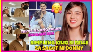 BELLE MARIANO DI NAPIGILAN ANG KILIG SA SINABI NI DONNY! PANOORIN! | DONBELLE LATEST UPDATE