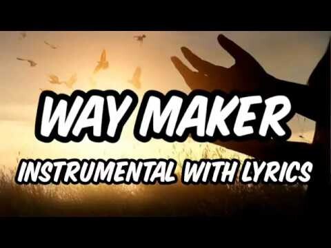 WAY MAKER (INSTRUMENTAL) PIANO COVER WITH LYRICS