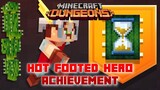 Hot Footed Hero Achievement, Minecraft Dungeons