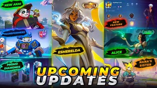 ESMERELDA COLLECTOR SKIN,TRANSFORMERS BENNY SKIN, NANA'S SISTER, 515 PROMO DIAMONDS | MLBB