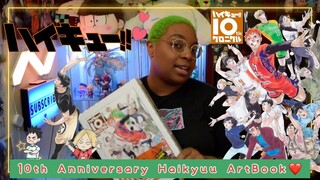 Haikyuu!! 10th Chronicle Artbook | 10TH Anniversary Art Book Review