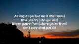 Back street boys -  As long as you love me (lyrics)