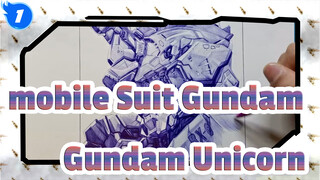 [Mobile Suite Gundam] Gambar Pribadi Gundam Unicorn_1
