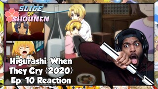 Higurashi: When They Cry Episode 10 Reaction | THAT'S IT!!! WE'RE TAKING THIS MAN DOWN KEIICHI!!!