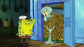 Squidward lẻn vào Krusty Krab và ăn Krabby Patty nhưng bị SpongeBob bắt ngay tại chỗ