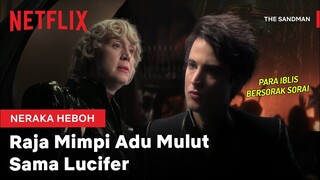 Balasan Morpheus bikin Lucifer Tertohok, Neraka Heboh | The Sandman | Clip