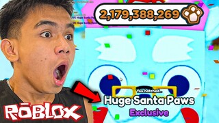 Pet Simulator X | ROBLOX - NAKACHAMBA AKO NG *HUGE SANTA PAWS!! (Ez'Pets)