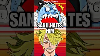 The Reason Sanji HATES Jinbei… #anime #onepiece #luffy #shorts