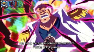 AOKIJI KUZAN TERKEJUT ! MONKEY D GARP MENGELUARKAN TEKNIK YANG PALING DITAKUTI