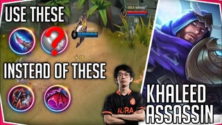 Khaleed Best Build Tutorial and Gameplay Tips For Exp or Gold Lane - Mobile Legends 2021