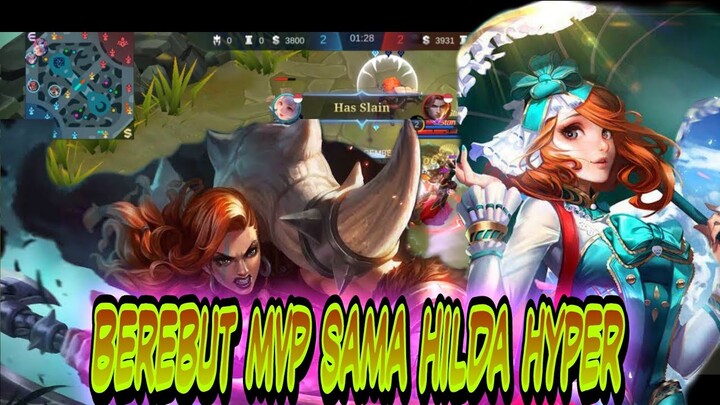 gameplay kagura - Bersaing dengan Hilda hyper tp tetap kagura yg MVP 😛