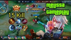 Maniac !!! Melissa Gold Laner vs Brody | MLBB Mobile Legend