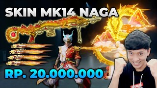 AKHIRNYA KELUAR SKIN MK14 BARU KELUAR NAGA SENILAI RP 20.000.000 , INI TERLALU KEREN !!- PUBG MOBILE