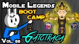 GATOTKACA REVAMPED - TIPS, ITEMS, SPELL, EMBLEMS, AND GUIDE - MGL MLBB BOOT CAMP VOLUME 88