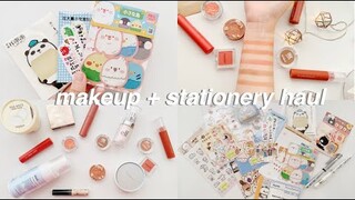 makeup + stationery haul | ft. YesStyle