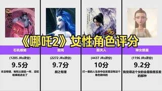 《哪吒2》女性角色虎扑评分，哪吒2票房破95亿！【虎扑锐评】