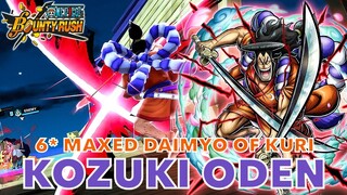 6* MAXED Daimyo Of Kuri KOZUKI ODEN(Best EX Runner!) SS League | One Piece Bounty Rush