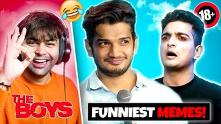 Munawar Faruqui & BeerBiceps Viral Funny Memes 🤣 (Meme Review)