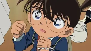 Conan can't let Ran to be alone with Kaito Kid #shorts