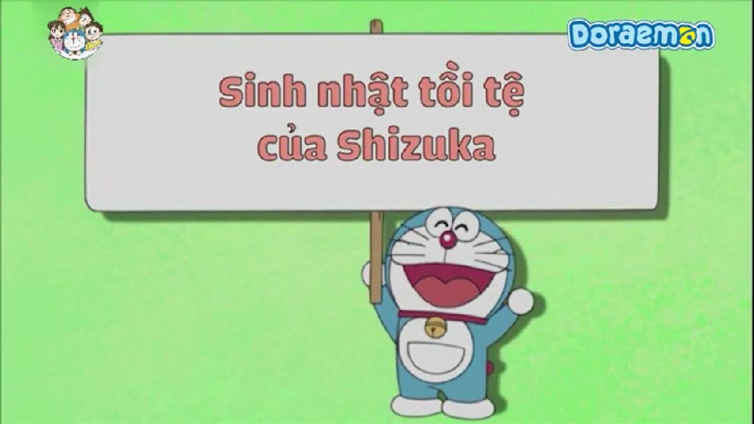 Doraemon  Phần 332 Quà sinh nhật cho Shizuka  POPS