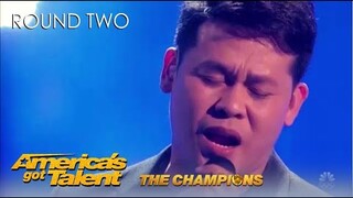 Marcelito Pomoy: Philippines Winner SHOCKS America on @America's Got Talent Champions!