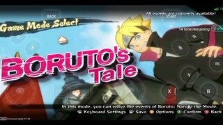 preview Boruto'ls tales gameplay and story ❗🎬Game Naruto storm conection Starparks gratis