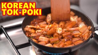 Korean food l K-bunsik Tok-poki l Okra l 떡볶이 3kinds of flavors
