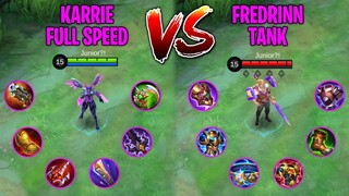 Karrie Full Speed Vs Fredrinn Tank