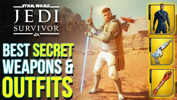 Star Wars Jedi Survivor Secret Outfits & Weapons You Don't Want To Miss (Tips & Tricks)