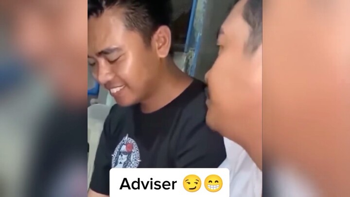 Yung pinanghihinaan kana ng loob na tinanggal ka sa trabaho buti anjan si adviser todo support legit