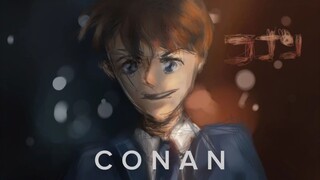 CONAN || Fanart Anime Detektif Conan || Timelapse on Ibis Paint