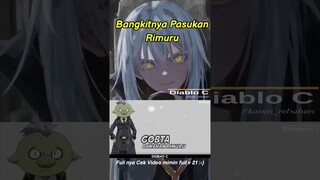 Kebangkitan pasukan tempest #tenshura #rimuru #diablo