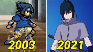 Sasuke Evolution in Games (2003-2022)