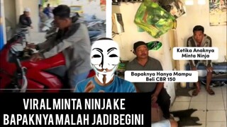 MINTA NINJA KE BAPAK VIRAL DI TIKTOK