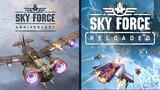 Sky Force Reloaded Anniversary and Reloaded Comparison