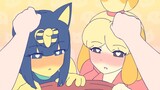 Cats and dogs are drunk [Dangoheart animation]