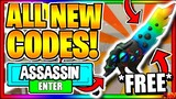 Roblox Assassin All Working Codes! 2022 July